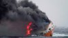 Nava comercială italiană Grande America s-a scufundat în Golful Biscaya, cuprinsă de flăcări
