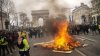 Noi proteste violente în Franţa: Forţele de ordine au folosit tunuri cu apă. Circa 100 de persoane, reţinute (VIDEO)