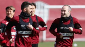 Valoarea nu are vârstă. Podolski şi David Villa au fost protagoniștii partidei