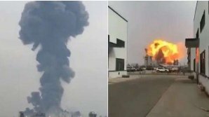 BILANȚ NEGRU în urma exploziei produse la uzina chimică din China: 47 de morți și 90 de răniți