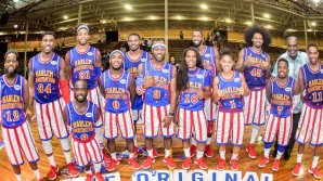 Trupa americană Harlem Globetrotters a făcut din nou spectacol: Au îmbinat muzica cu baschetul într-un show INEDIT