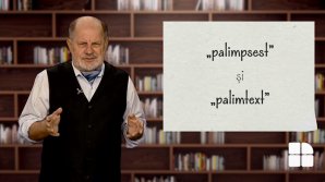DE VORBĂ DESPRE VORBE cu Vsevolod Cernei. Despre originea cuvântelor "palimpsest" și "palimtext"