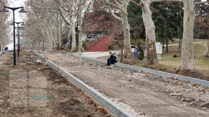 Parcul Valea Trandafirilor va fi modernizat. Lucrările de renovare sunt în toi (FOTOREPORT)