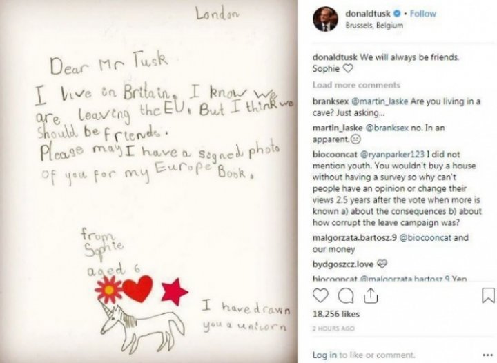 Scrisoarea care a sensibilizat internetul și Europa! Cum este văzut Brexit prin ochii unui copil de şase ani (FOTO)