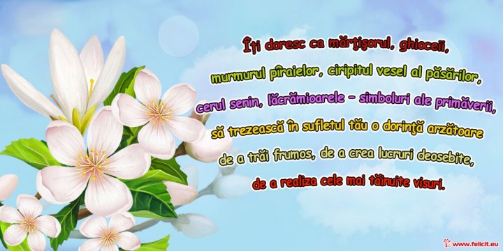 GALERIE FOTO cu cele mai INEDITE felicitări și mesaje de 1 MARTIE și MĂRȚIȘOR de împărțit cu cei dragi