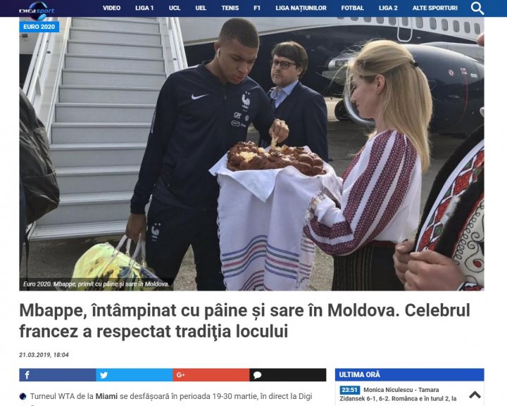 Meciul MOLDOVA-FRANȚA, în presa internaţională. Ce scriu publicațiile străine despre cel mai așteptat eveniment sportiv (FOTO)