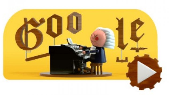 Google îl celebrează pe Johann Sebastian Bach printr-un Google Doodle