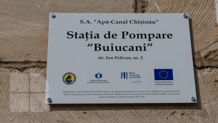 Pompe noi pentru alimentarea cu apă rece în Chișinău (FOTOREPORT)