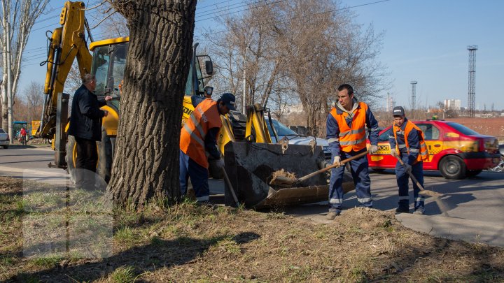 Curăţenia de primăvară, în toi. Oamenii, îndemnaţi să participe la acţiune  pentru a scăpa Chişinăul de mizerie (FOTOREPORT)