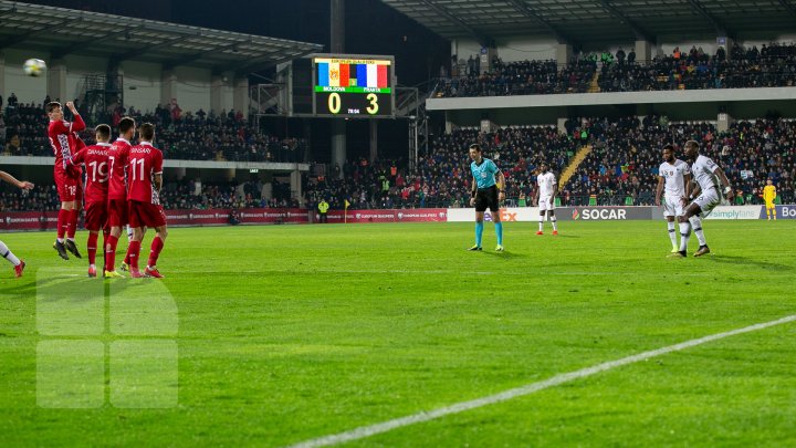 MECI SPECTACULOS PE STADIONUL ZIMBRU. Partida s-a terminat cu scorul de 4-1 pentru Franța (FOTOREPORT)