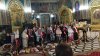 HRISTOS A ÎNVIAT. Sute de credincioși au ales să petreacă Noaptea Învierii la Mănăstirea Curchi