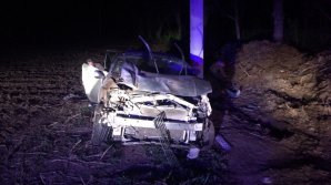 ACCIDENT TERIBIL în raionul Edineţ, în ajun de Paşti: Un mort şi mai mulţi răniţi