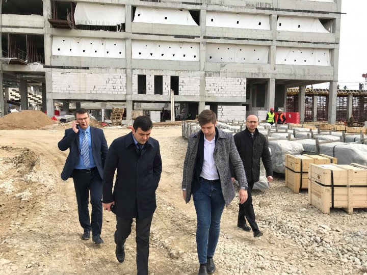 Chiril Gaburici: Chişinău Arena este gata în proporţie de 60 de procente