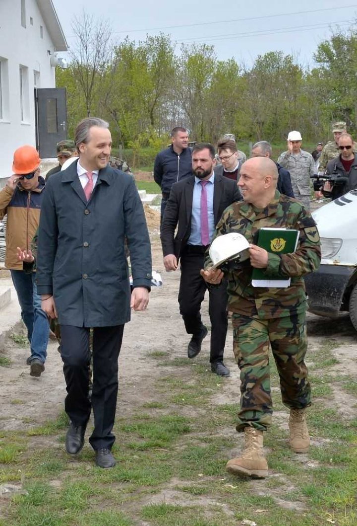 Renovarea poligonului de la Bulboaca, în atenţia Ministrului Apărării şi Ambasadorului SUA în Republica Moldova (FOTO)