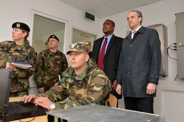 Renovarea poligonului de la Bulboaca, în atenţia Ministrului Apărării şi Ambasadorului SUA în Republica Moldova (FOTO)