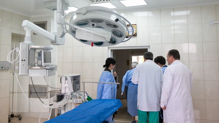 Blocul de operaţii al spitalului Sfântul Arhanghel Mihail din Capitală, dotat cu echipament medical performant (FOTOREPORT)