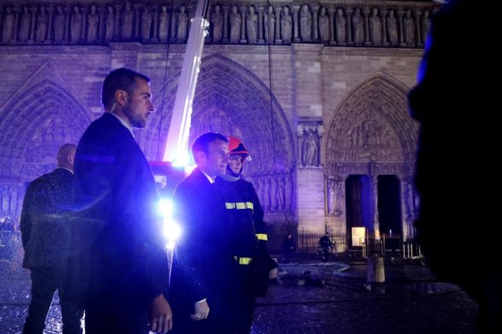 Catedrala Notre-Dame, DEVASTATĂ de incendiu. PRIMELE IMAGINI din interiorul monumentului istoric