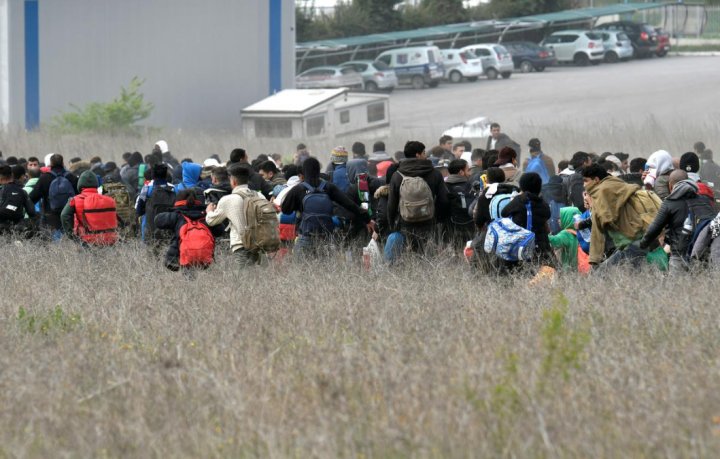 Ciocniri VIOLENTE la graniţa Bulgariei cu Grecia. 3 MII DE MILITARI se opun valului de imigranţi ce vor să traverseze ILEGAL (FOTO)