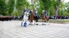 PARADĂ INEDITĂ în centrul Capitalei de 9 Mai. CAII au defilat pe ritmurile muzicii lui Eugen Doga (FOTOREPORT / VIDEO)