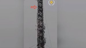 Salvatorii din Soroca, ÎN ALERTĂ. Un tânăr a ameninţat că se va arunca în gol (VIDEO)