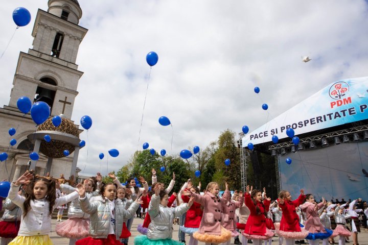 Vlad Plahotniuc: Pentru al treilea an la rând, 9 Mai a reușit să fie o sărbătoare a păcii și a unității moldovenilor