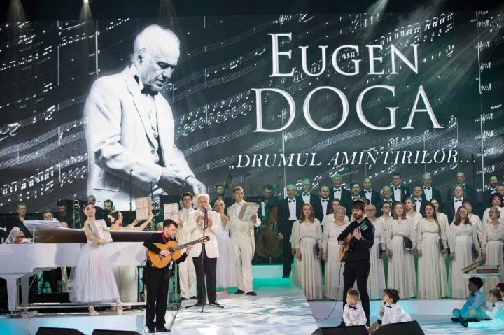 Concert de excepţie la Palatul Național. Pavel Filip a participat la spectacolul lui Eugen Doga, Drumul Amintirilor (FOTO)