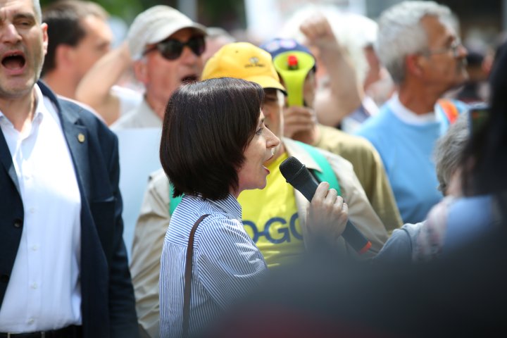  FOTOREPORT: Momente surprinse în timpul protestului împotriva PAS - PPDA