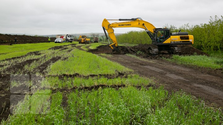 START construcției drumului de ocolire a orașului Comrat. Vezi când va fi dat în exploatare (FOTOREPORT)