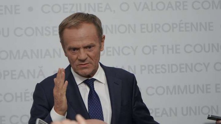 Donald Tusk a vorbit în limba română. Oficialul a făcut o declarație de dragoste (VIDEO)