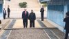 MOMENT ISTORIC: Donald Trump și Kim Jong-un şi-au dat mâna la frontiera dintre cele două Corei (VIDEO)
