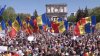 MITING DE AMPLOARE ÎN PMAN. Oamenii ies în stradă pentru a apăra ordinea constituţională 