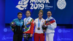 ÎNCĂ DOUĂ MEDALII LA MINSK. Sabina Artemciuc a devenit vicecampioană la JE-2019