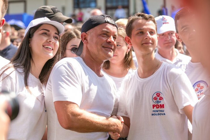 Mobilizare impresionantă a Tineretului Democrat din Moldova, la Complexul Vatra de lângă Chișinău