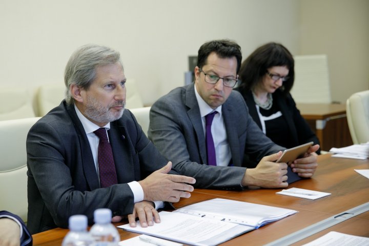 Pavel Filip, către Johannes Hahn: Vom fi opoziție constructivă, susținând proiectele care aduc beneficii pentru oameni (FOTO)