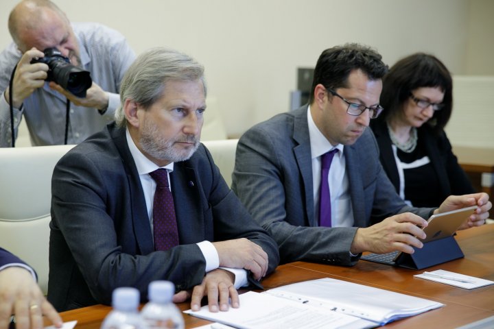 Pavel Filip, către Johannes Hahn: Vom fi opoziție constructivă, susținând proiectele care aduc beneficii pentru oameni (FOTO)