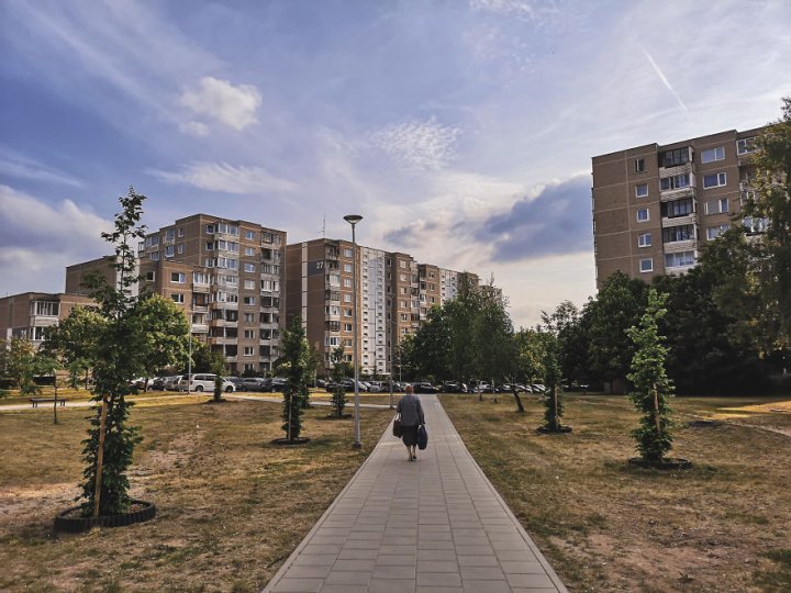 IMAGINI din locul în care a fost filmat serialul Cernobîl. Construcția cartierului a început în anul în care s-a produs catastrofa (FOTO)