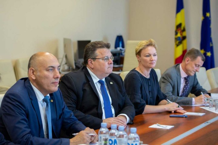 Vicepreședintele Parlamentului, Monica Babuc,  s-a întâlnit cu Ministrul Afacerilor Externe al Republicii Lituania, Linas Linkevicius