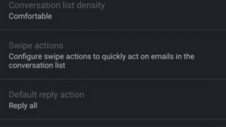 Aplicaţia Gmail pentru Android primeşte suport pentru interfaţa Dark Mode