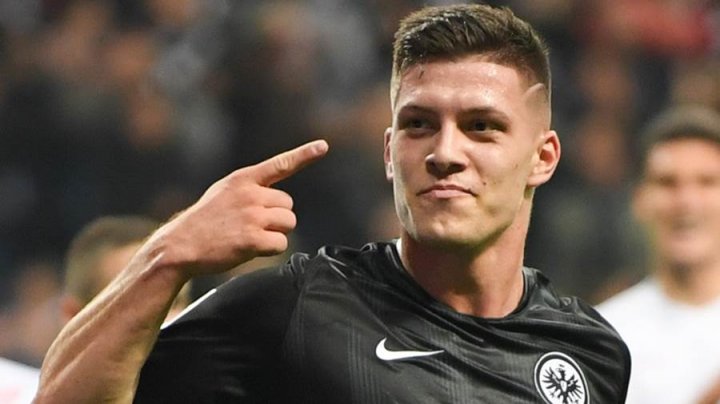 Luka Jovic a fost prezentat oficial de Real Madrid