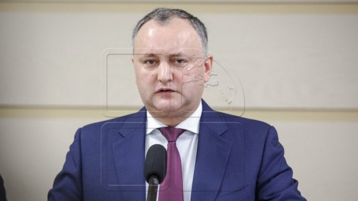 Igor Dodon convoacă Consiliul Suprem de Securitate 