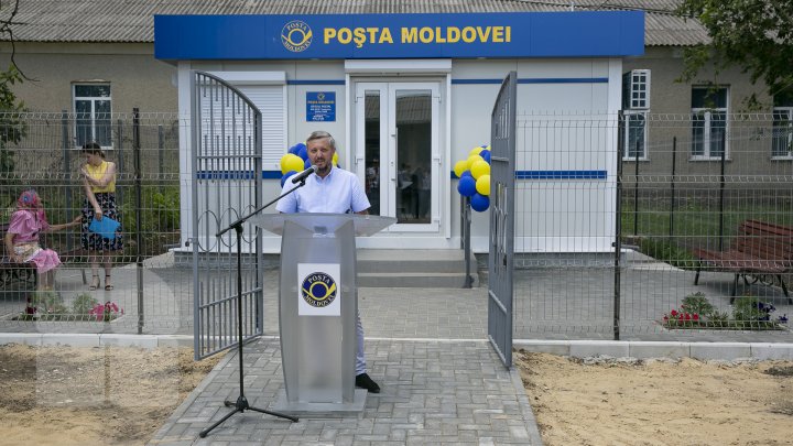 În satul Popeasca a fost inaugurat un nou sediu al oficiului poștal dotat cu echipament modern și de calitate (FOTO)