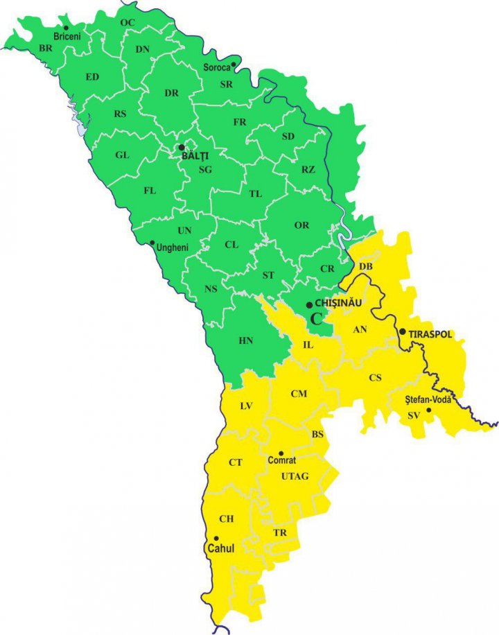 Meteorologii au emis COD GALBEN de ploi cu descărcări electrice și vijelii  