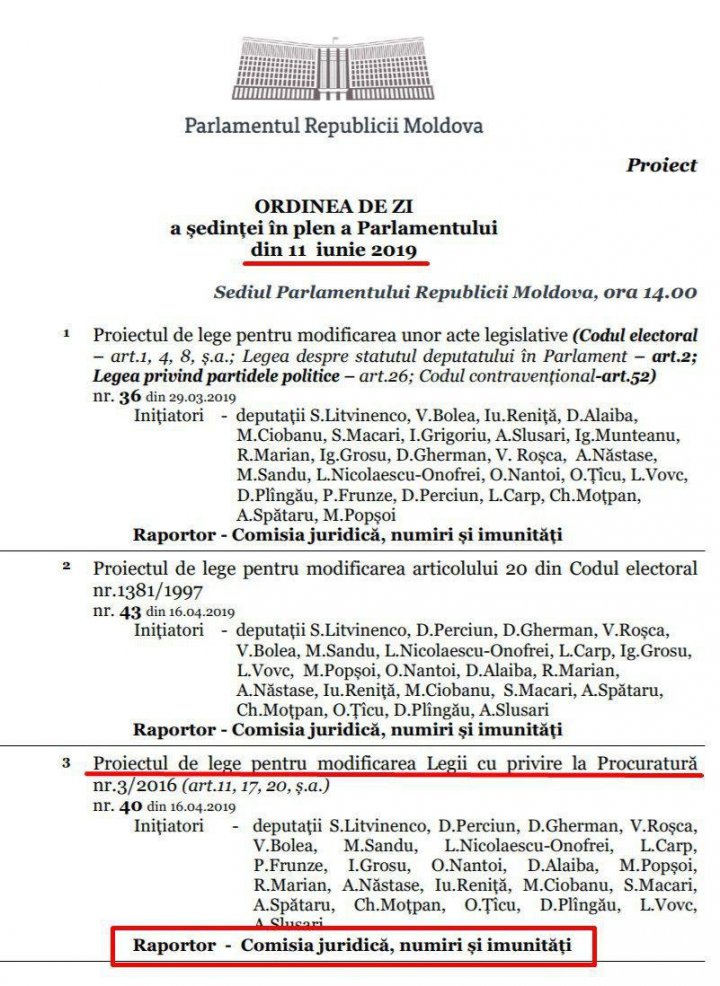 Parlamentul ILEGAL a votat legi semnate de o comisie parlamentră care NU EXISTA în momentul aprobării