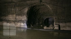 Mina din sectorul Râşcani al Capitalei este inundată de apele subterane (FOTOREPORT)