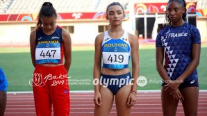 Atleta din Republica Moldova, Iuliana Dabija, a urcat pe podium la Festivalul Olimpic de vară al Tineretului European, ce se desfăşoră la Baku