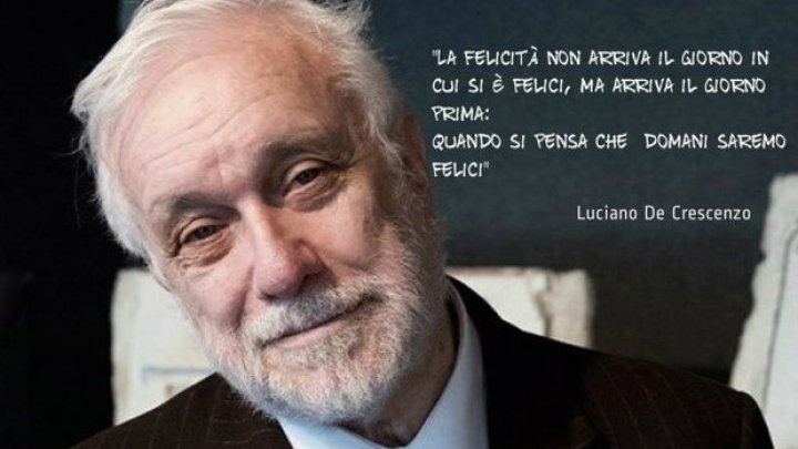 A murit scriitorul, actorul şi regizorul italian Luciano De Crescenzo