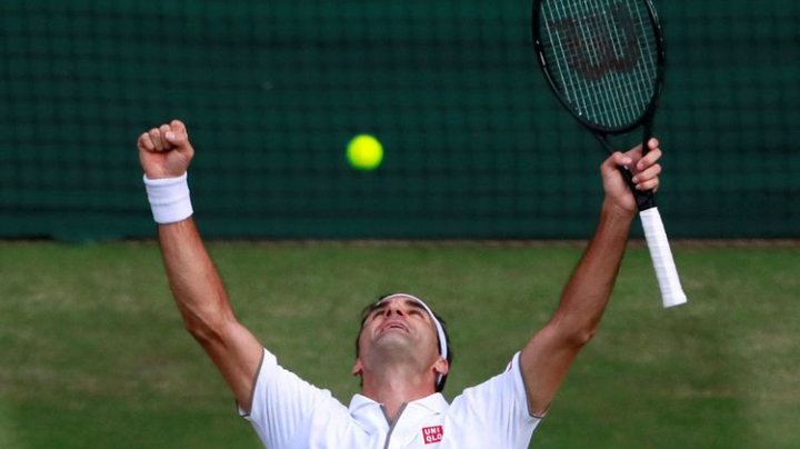 Roger Federer va fi adversarul lui Novak Djokovic în finala turneului de la Wimbledon