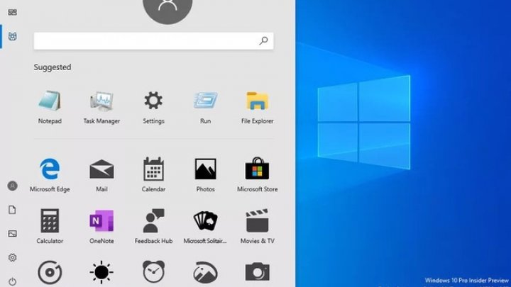 Microsoft pregăteşte o schimbare de interfaţă în Windows 10. Meniul Start va fi modificat substanţial