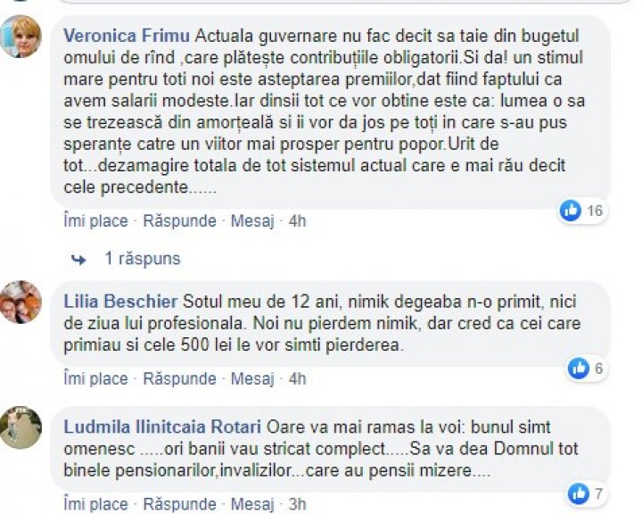 VAL DE NEMULŢUMIRI! Anunțul că Guvernul Sandu interzice premiile pentru bugetari a stârnit indignarea internauţilor