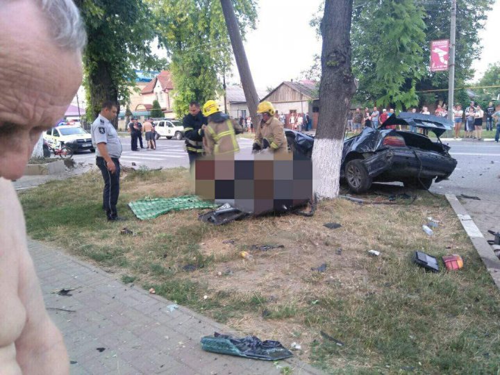 Accident GRAV la Ungheni. O persoană a murit pe loc (FOTO)